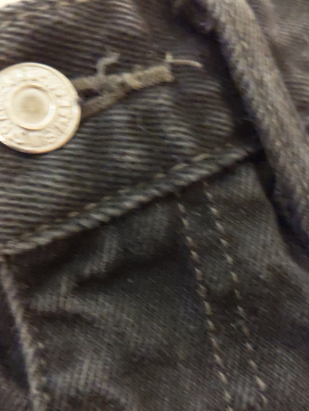 Levis 505 Black Jeans 32x29 (32x30 Tag) Straight Leg - Picture 8 of 17